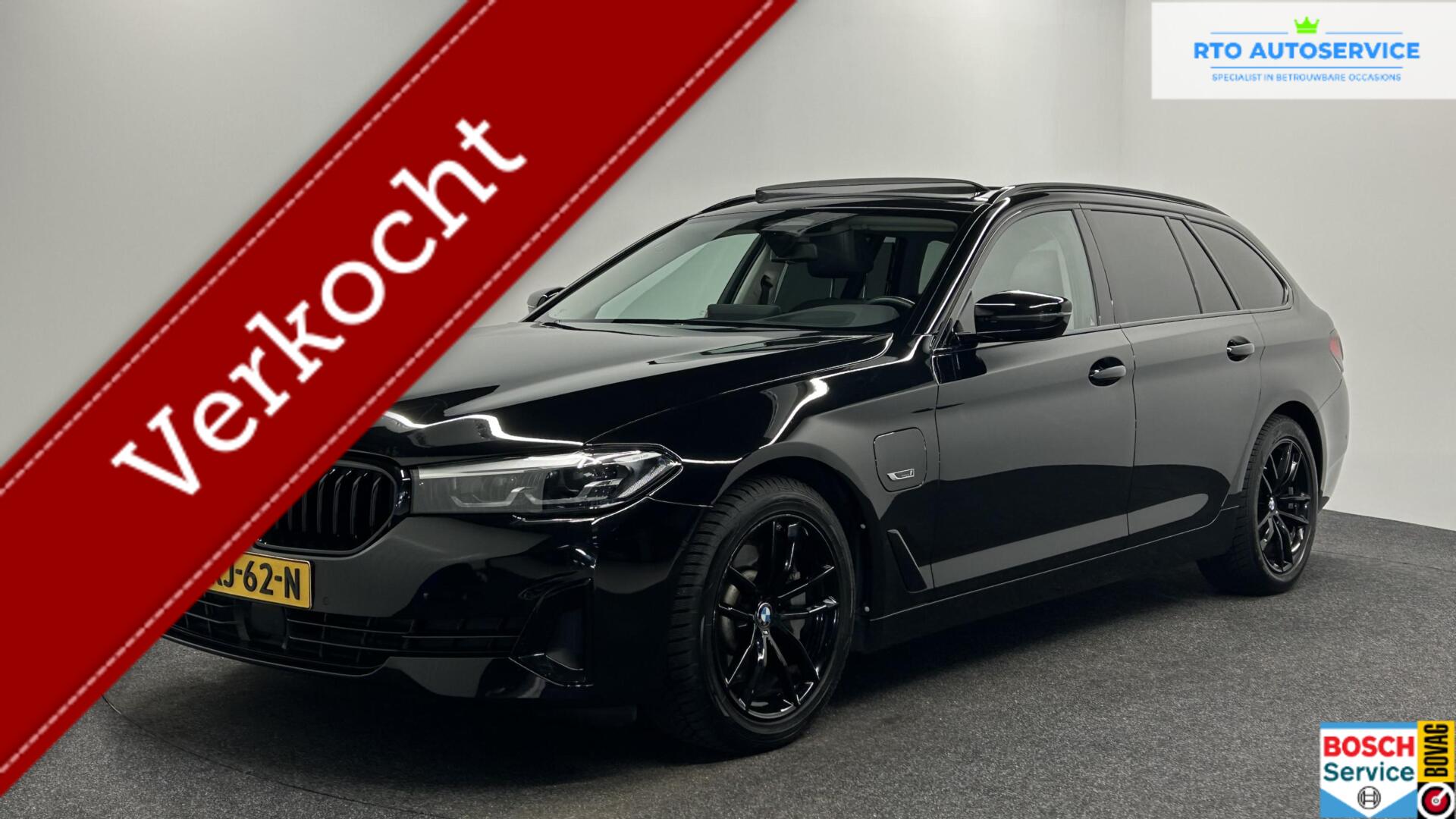 BMW 530e 530e Business Edition Plus PANO LEER CAMERA TREKHAAK. 2022 - voorkant