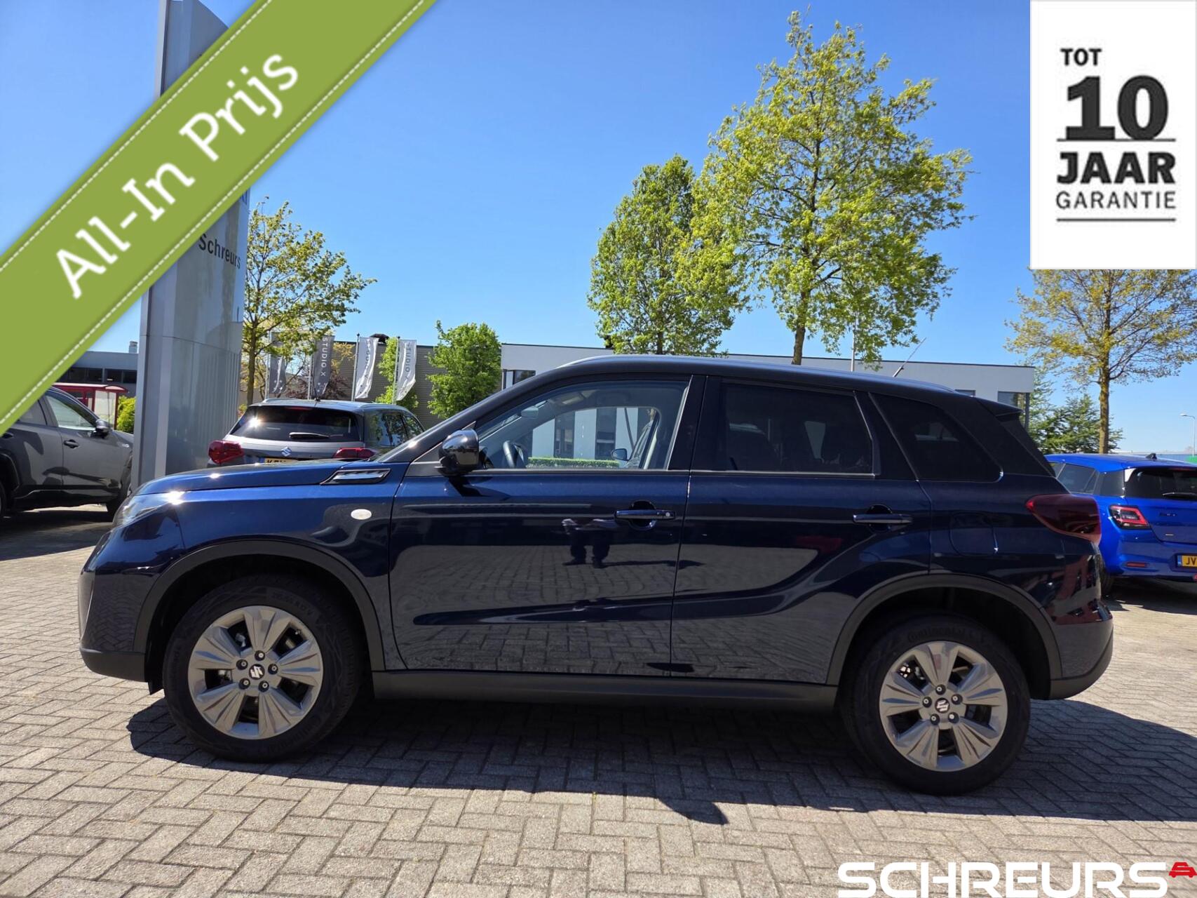 Suzuki Vitara 1.4 Boosterjet Select|Tot 10 jaar garantie!!!| Rijklaarprijs|129 pk 4 Cilinder|1500 kg Trekgewicht 2025 - voorkant