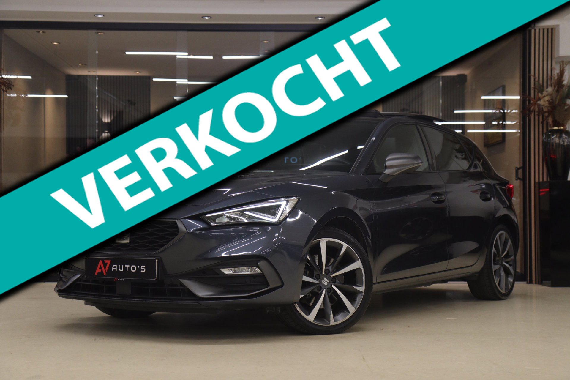 Seat Leon 1.4 TSI eHybrid FR PANO/CARPLAY/MEM/ACC/STUURVER/VOL 2020 - voorkant