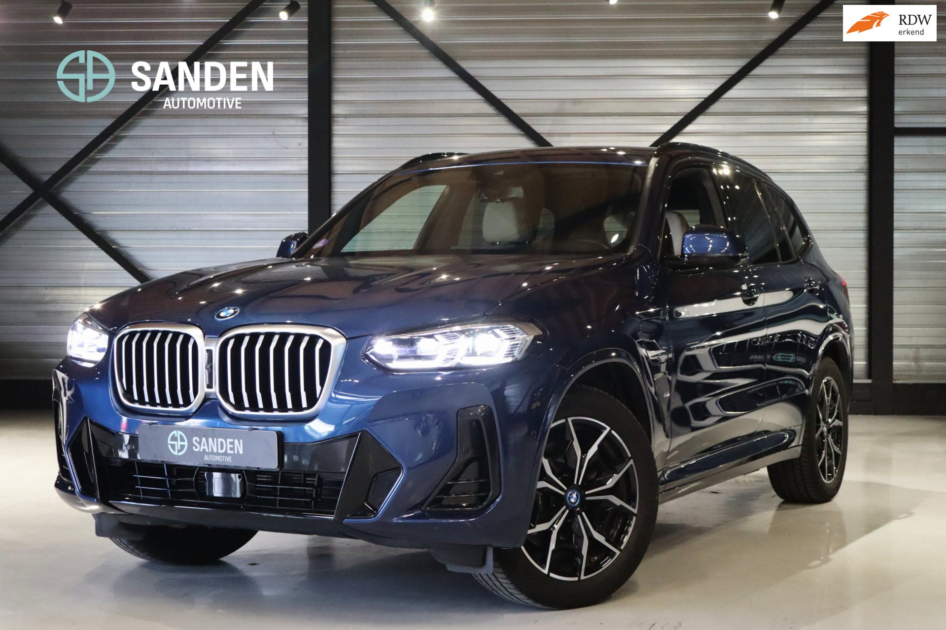BMW X3 Xdrive30e XDrive30e High Executive M sport|Automaat|LED|Leder|Navi|Head Up|Trekhaak|Camera|Stoel+Stuurverwarming|19 inch 2022 - voorkant