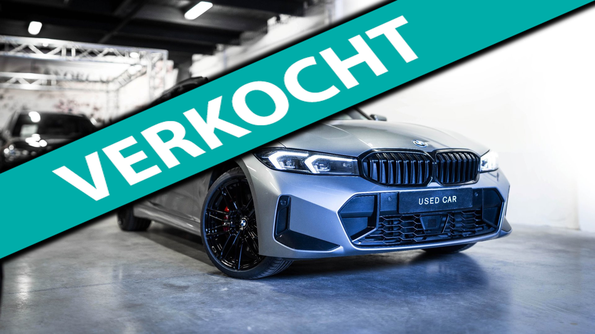 BMW 3-serie Touring 330e xDrive M-Sport PRO|ACC|CARBON|Memory|Skyscraper Grau|19'' BLACK 2023 - voorkant