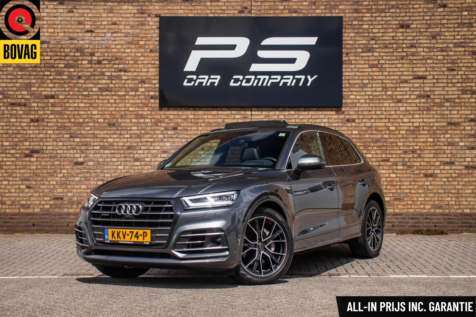Audi Q5 55 TFSI e quattro S-Line, BTW, Massage, Luchtvering 2020 - voorkant