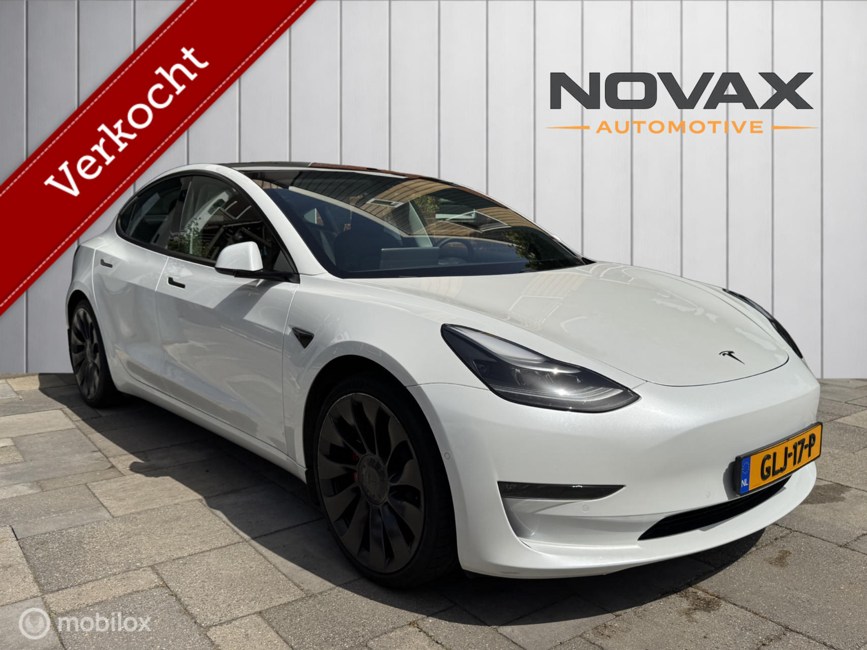 Tesla Model 3 Performance AWD75kWh 2021 - voorkant