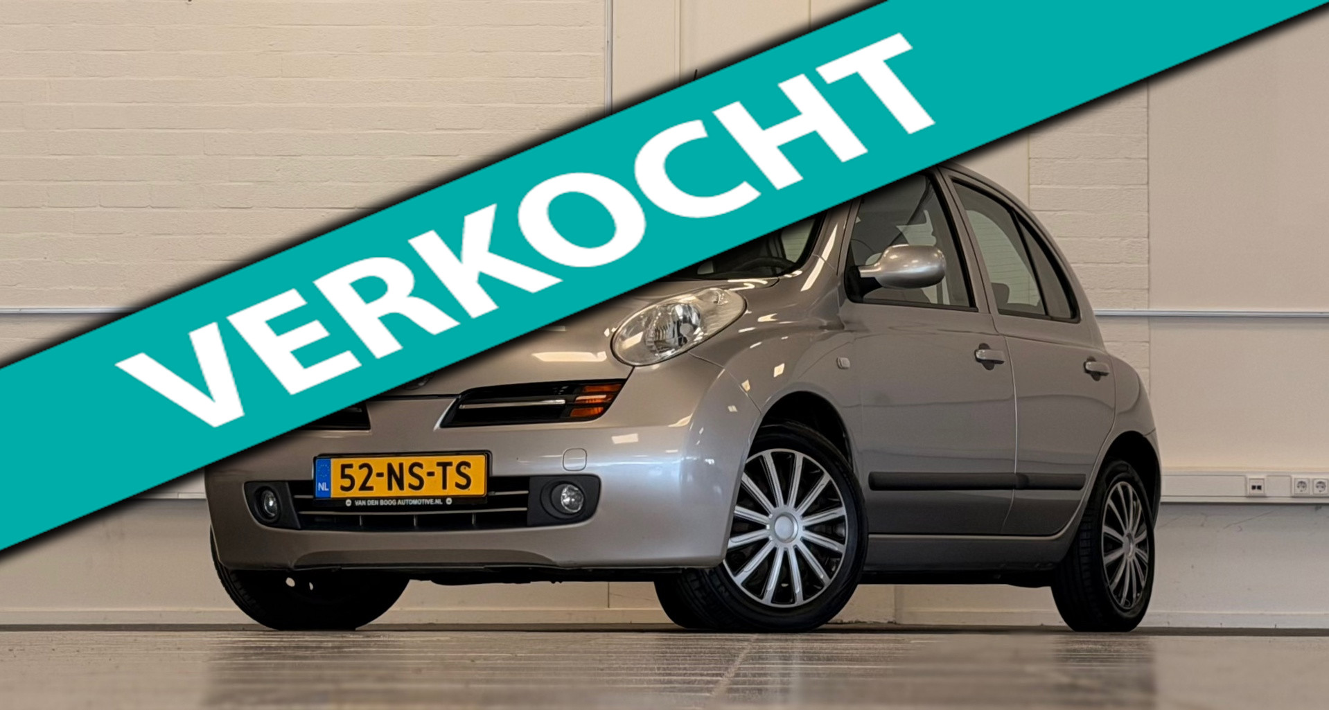 Nissan Nissan Micra 1.4i 16V Acenta Automaat APK 07-03-2027 Garantie 2004 - voorkant