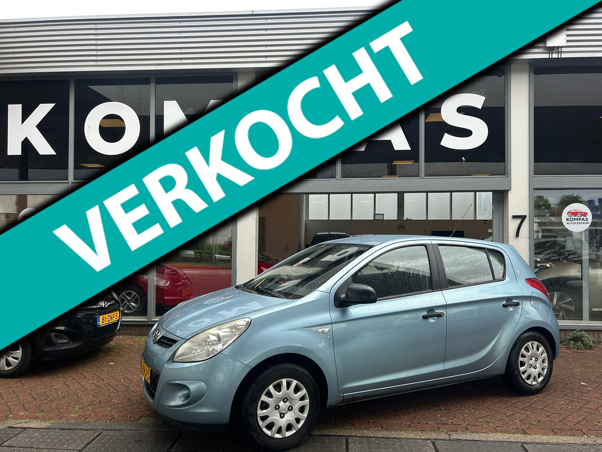 Hyundai I20 1.2i |USB|Aux|El.Ramen|APK2027|Trekhaak|5DRS|NAP 2009 - voorkant