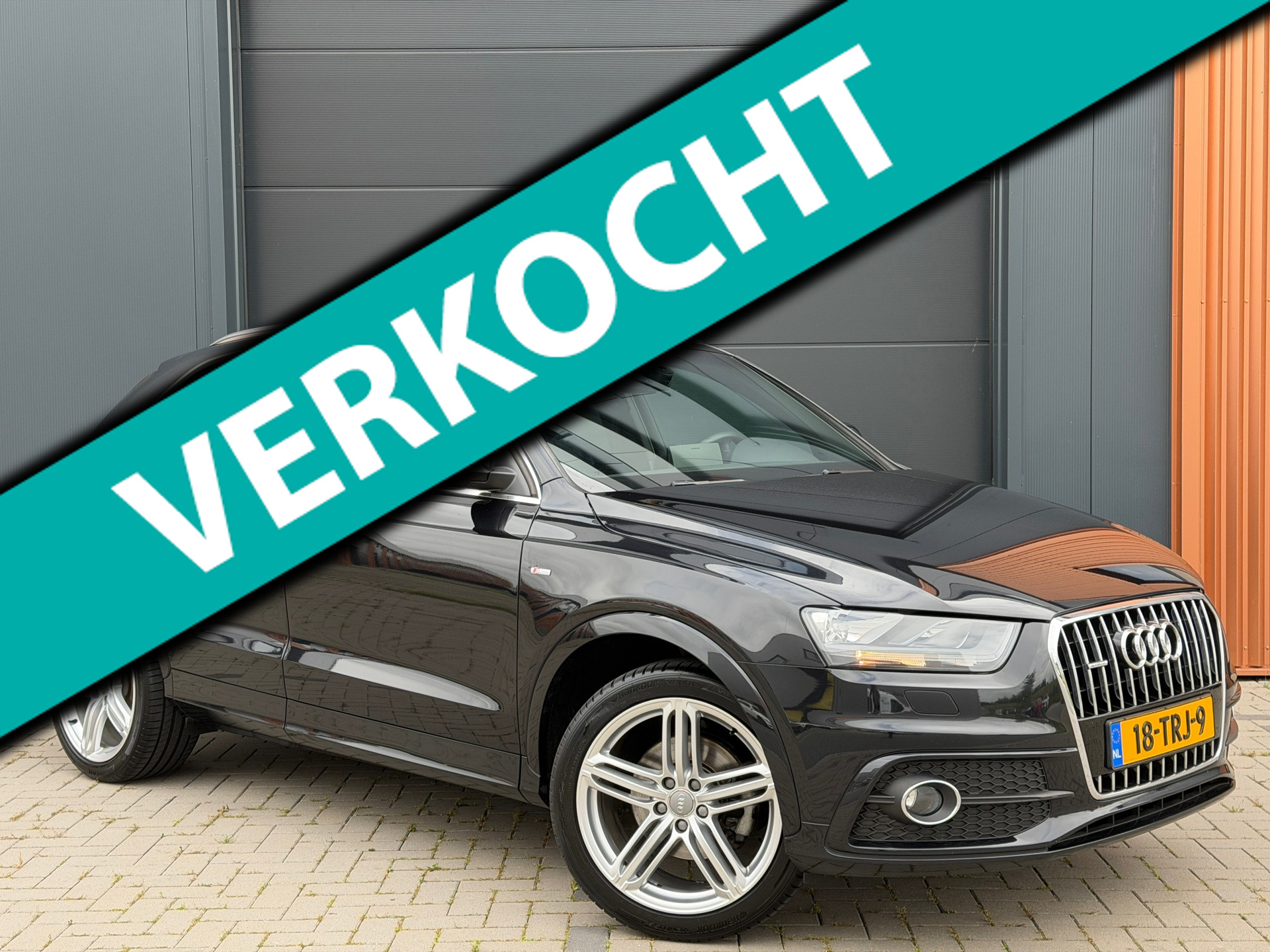 Audi Q3 2.0 TFSI quattro Pro Line|3x S-Line|Afneembare Trekhaak|Half Lederen Bekleding|Climate Control|Cruise Control|Navi 2012 - voorkant