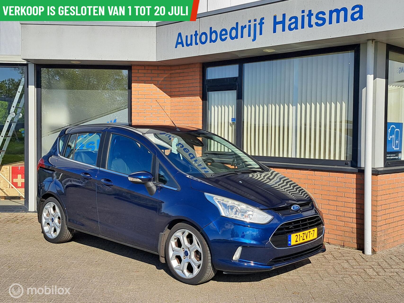 Ford B-max 1.6 TI-VCT Titanium Automaat | Tr.hk | LMV 2013 - voorkant