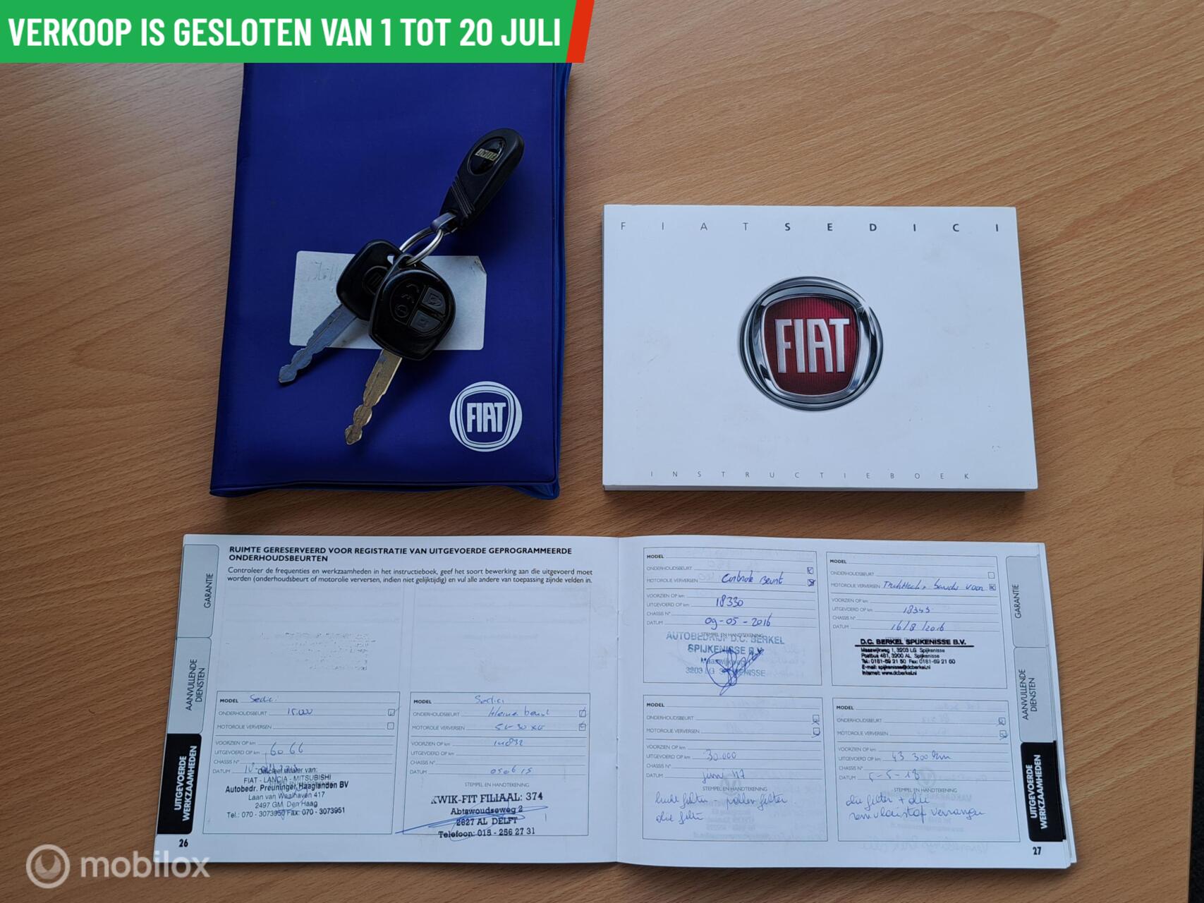 Foto van Fiat Fiat Sedici