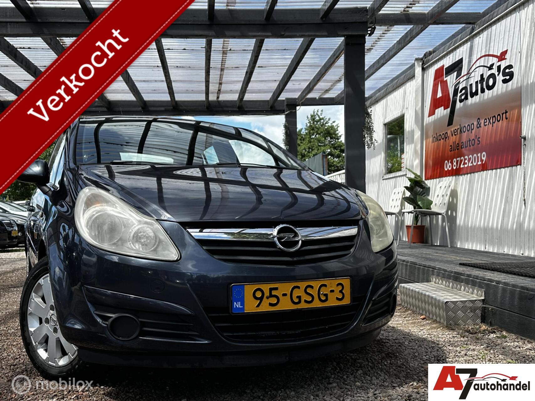 Opel Corsa 1.2-16V Enjoy Nieuwe APK 2008 - voorkant