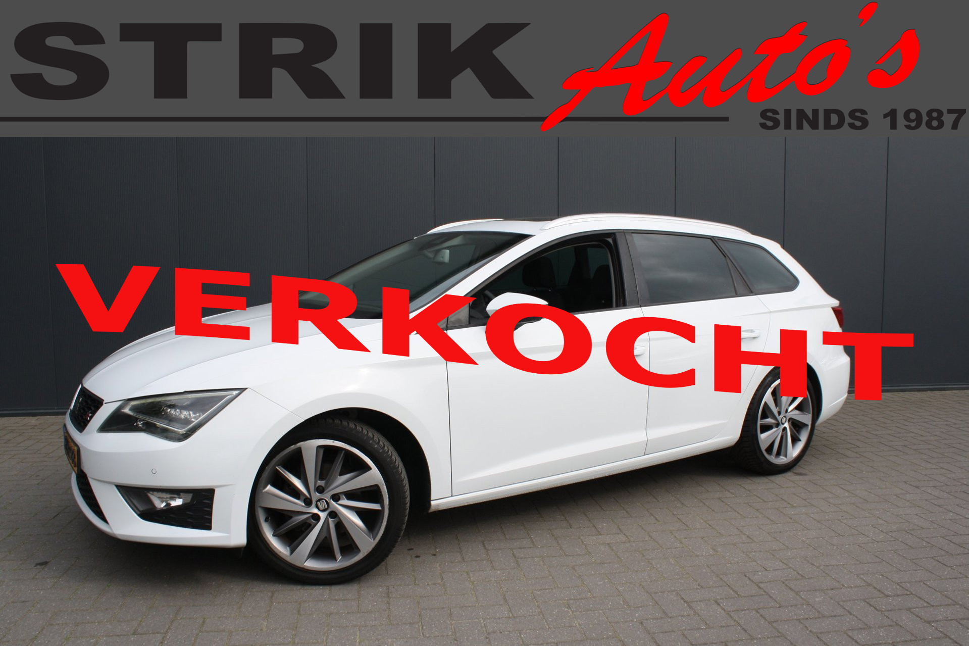 Seat Leon ST 1.4 TSI FR Business Sport - PANORAMADAK - NAVIGATIE - TREKHAAK - 2e EIGENAAR 2015 - voorkant