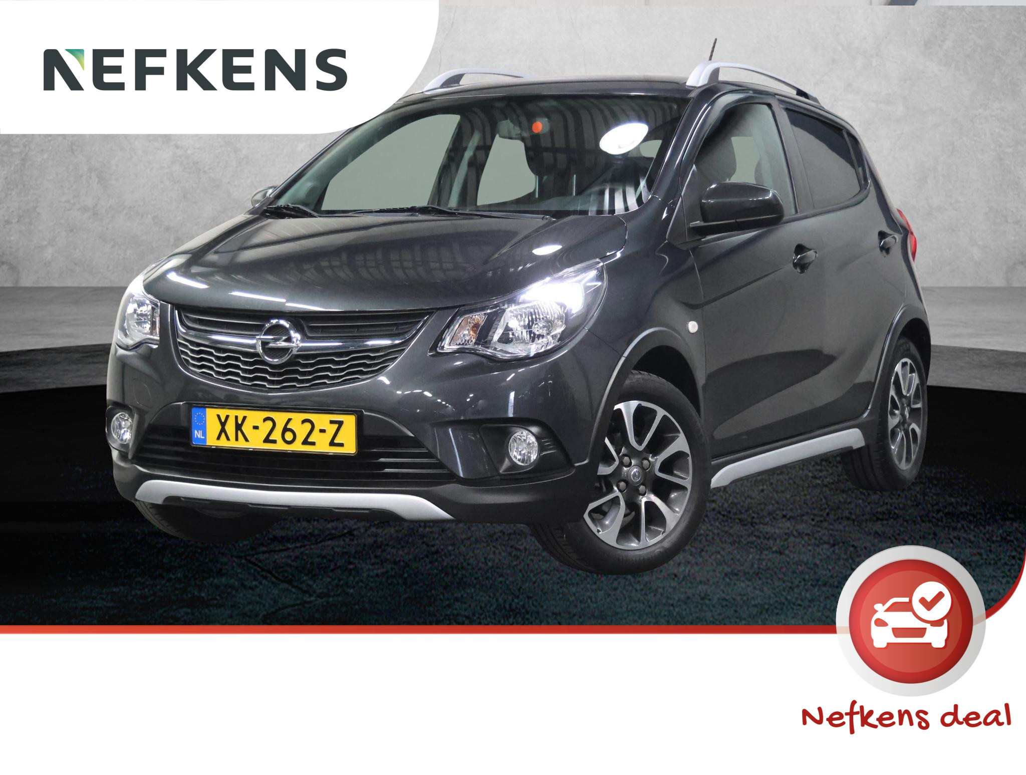 Opel Karl 1.0 Rocks Online Edition 2019 - voorkant