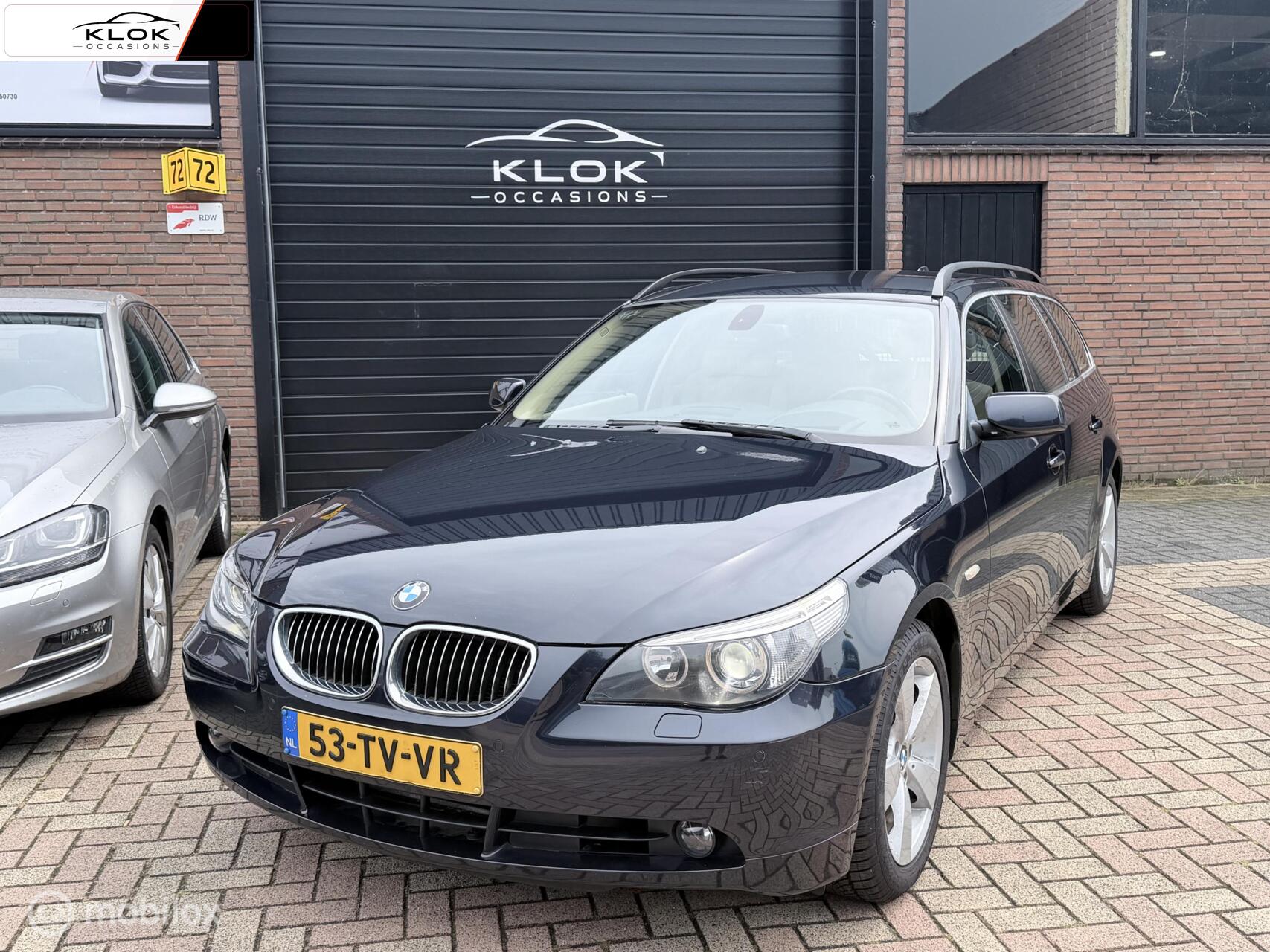 BMW 5er Reihe 530xi High Executive Trekhaak Leer Xenon 2007 - voorkant