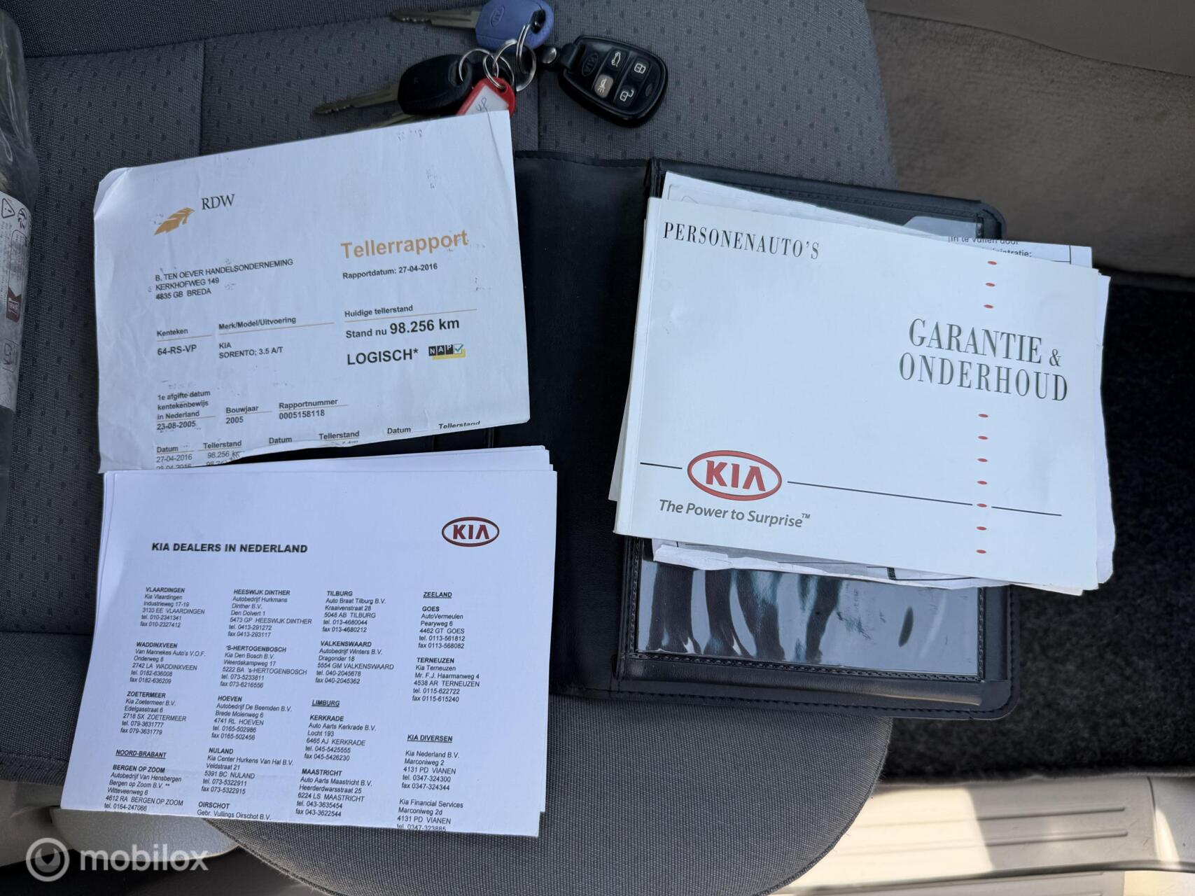 Foto van Kia Sorento