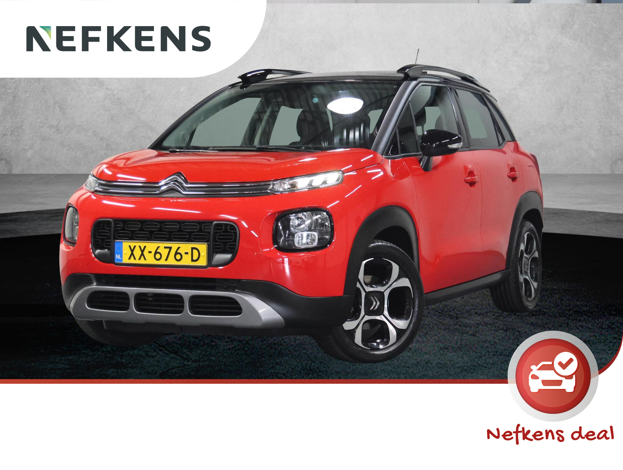 Citroen C3 Aircross 1.2 110PK S&S Shine 2019 - voorkant