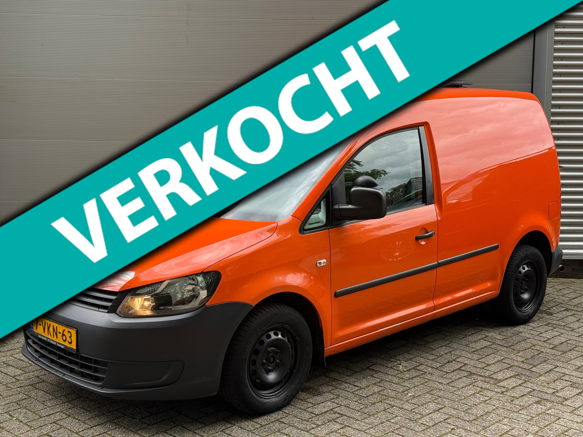 Volkswagen Caddy 1.6 TDI l electrische ramen l Rijdt en schakelt goed l 2010 - voorkant