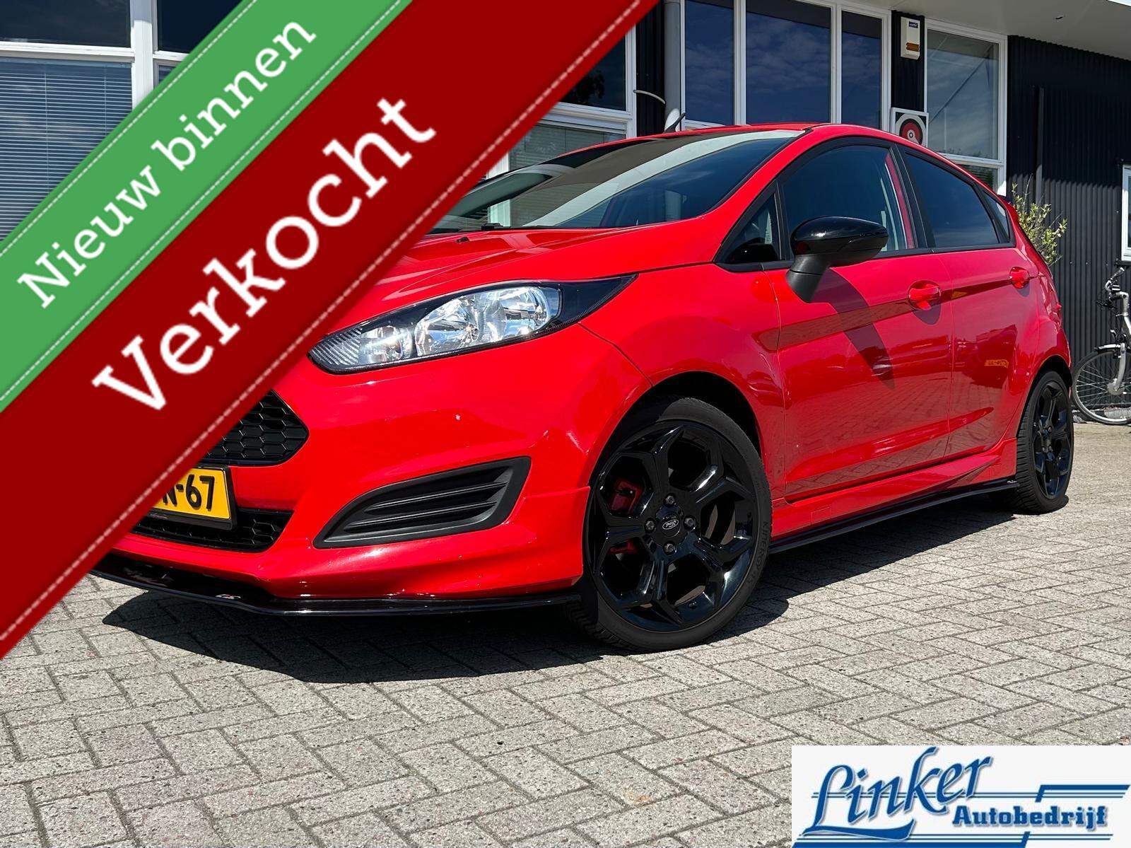 Ford Fiesta 1.0 EcoBoost Hot Hatch | Sportieve ST- look | 5- drs | Airco |NL auto| 2014 - voorkant