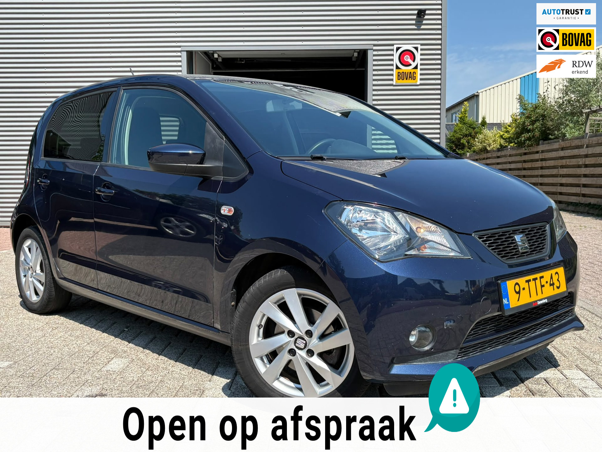 Seat Mii 1.0 Sport Dynamic STOELVERWARMING,APK,GARANTIE 2014 - voorkant