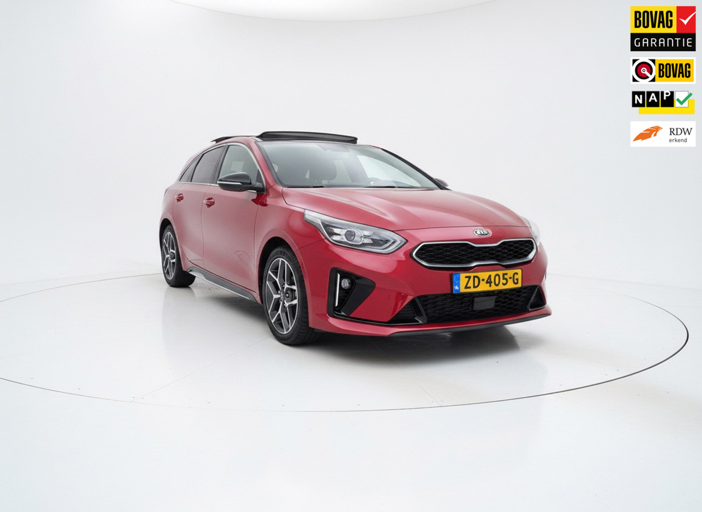 Kia Proceed 1.0 T-GDI GT-Line|Pano|Stoelverwarming|Camera|Stuurverwarming 2019 - voorkant