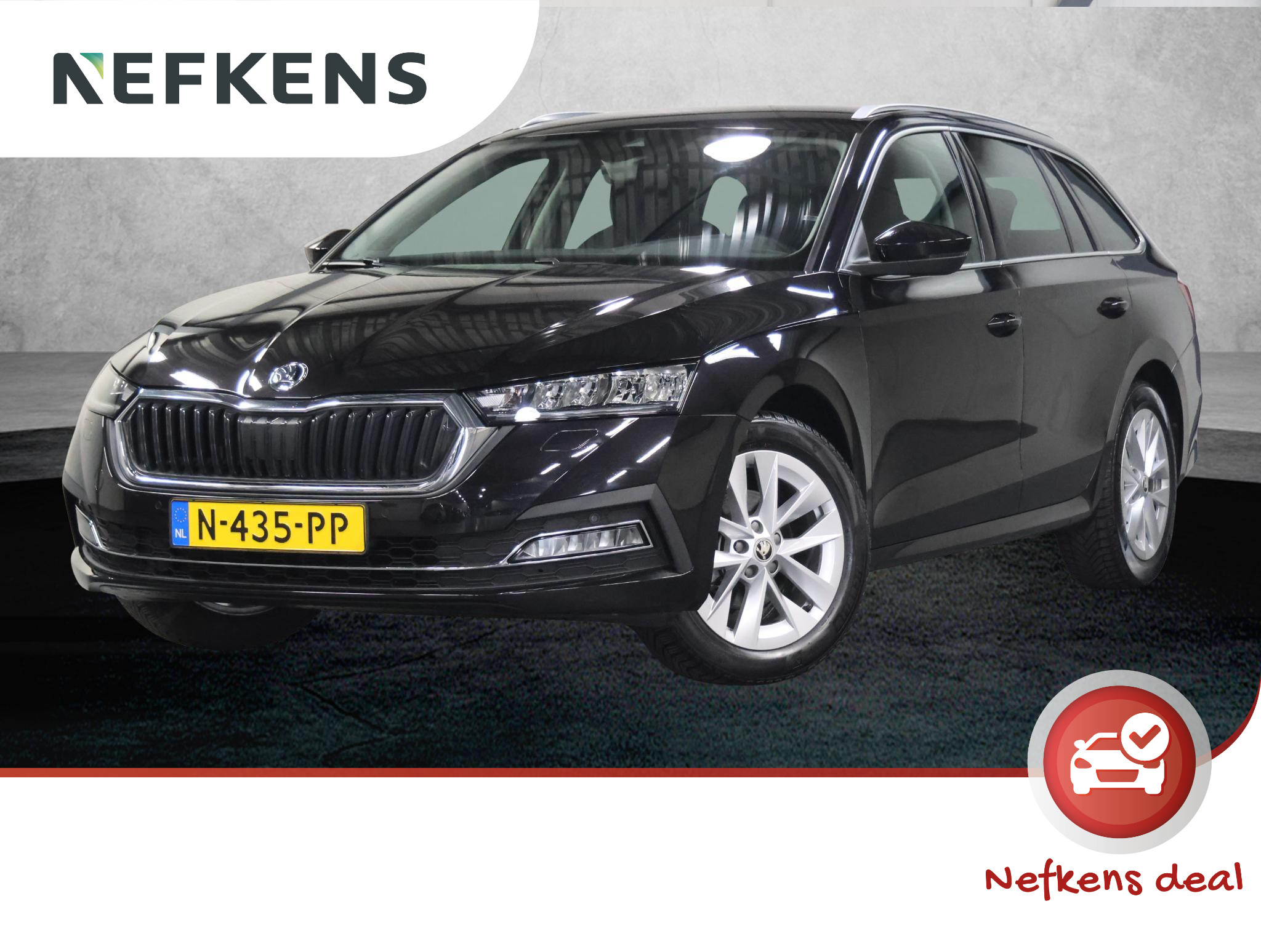 Skoda Octavia 1.0 TSI Bns Ed. Plus 2021 - voorkant