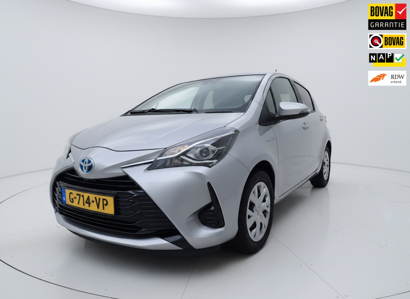 Toyota Toyota Yaris Hybrid 1.5 Hybrid Active|Camera|Nap|Bluetooth|Cruise|Dealer onderhouden 2019 - voorkant