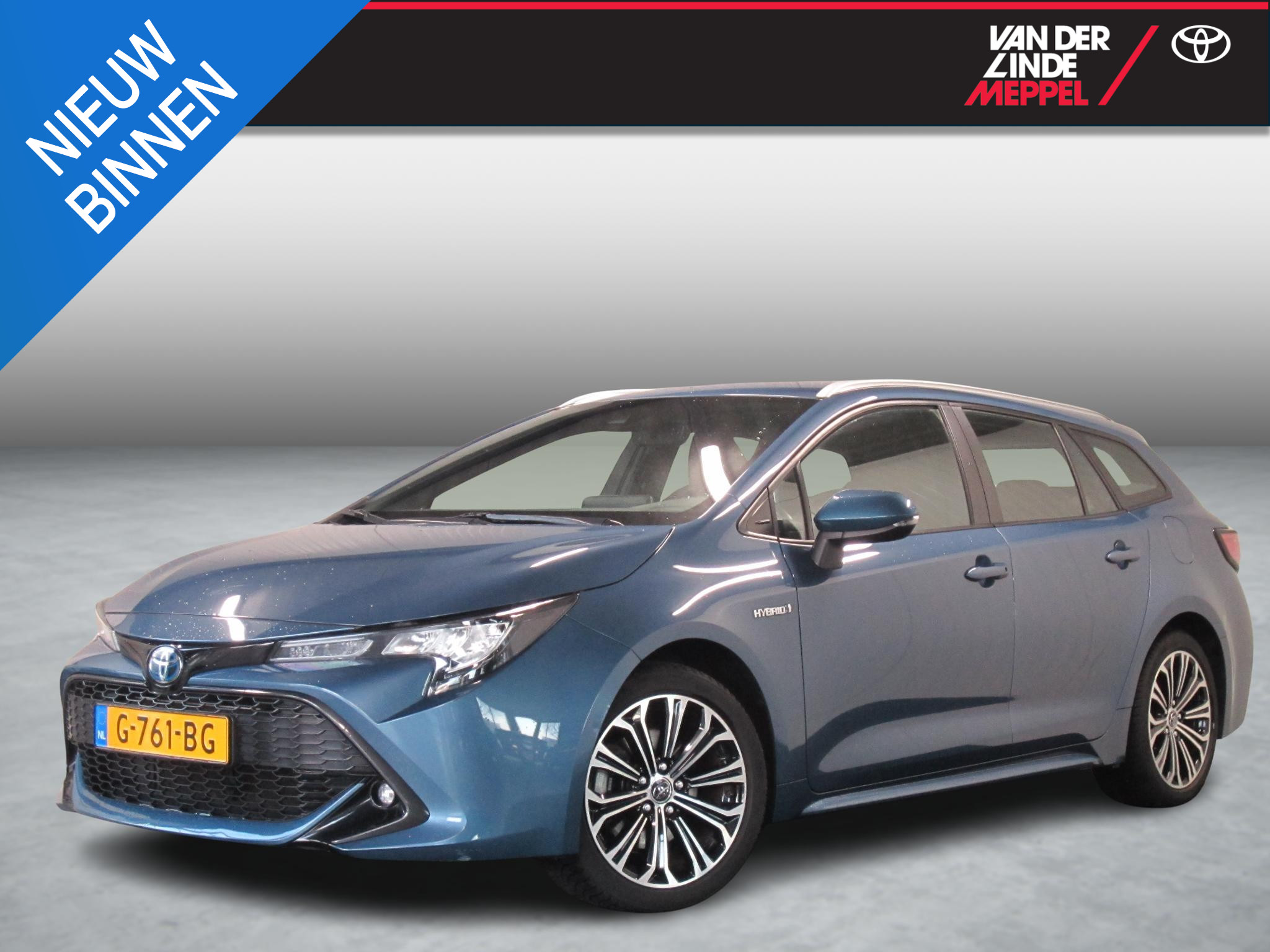 Toyota Toyota Corolla 2.0 Hybrid Dynamic Navi Trekhaak 2019 - voorkant