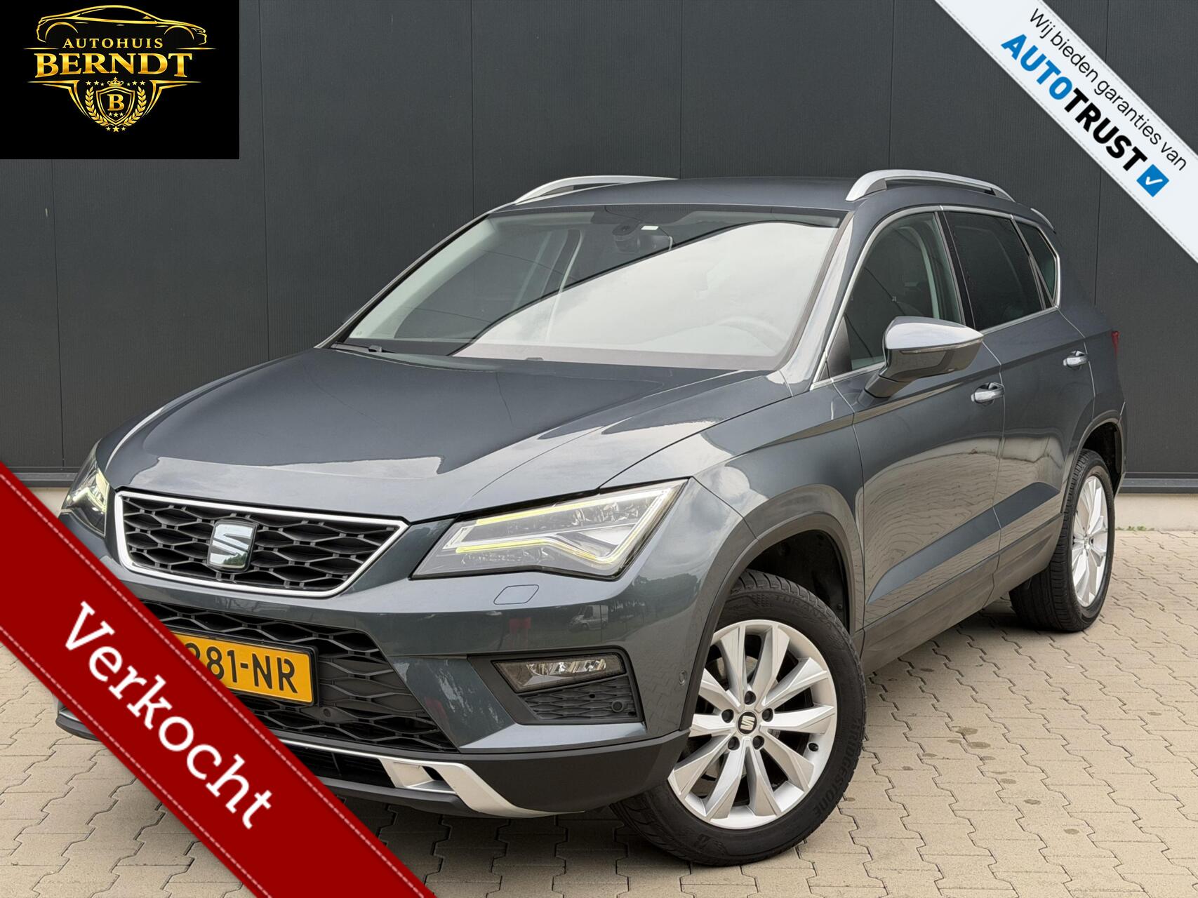 Seat Ateca 1.5 TSI FR Business Intense Trekhaak Stoelvwarm 2019 - voorkant