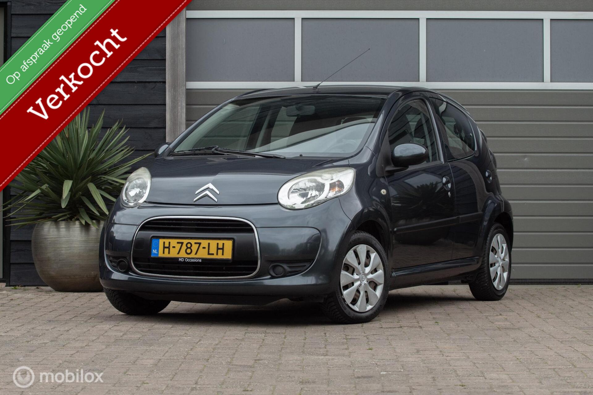 Citroen Citroen C1 1.0-12V Ambiance| Airco | 5 Deurs | Teller klok| 2010 - voorkant