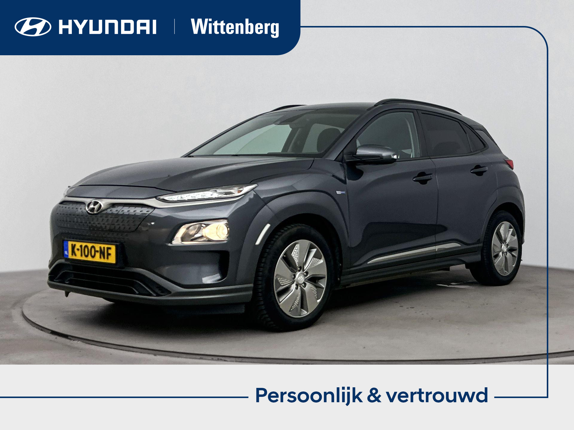 Hyundai Kona EV COMFORT 64 kWh 2020 - voorkant