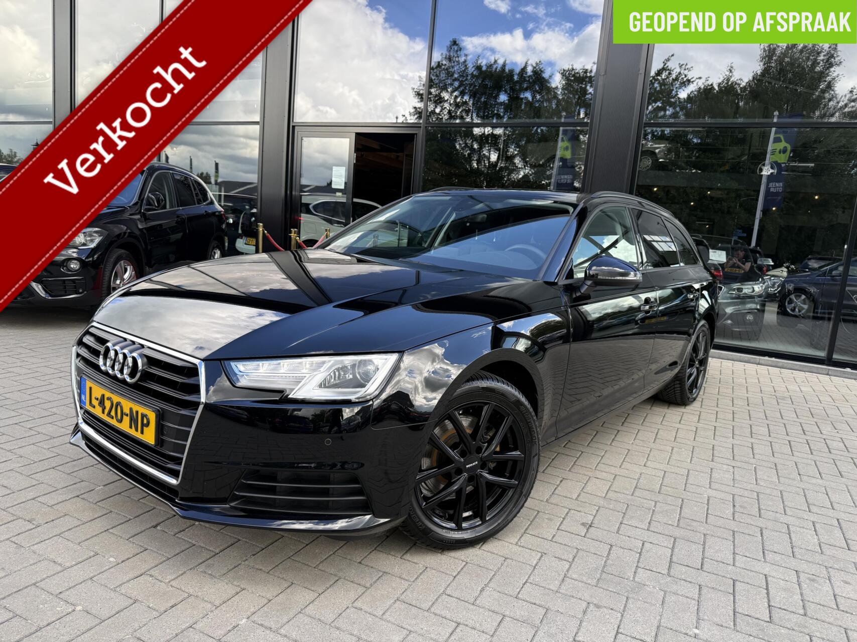 Audi A4 Avant 1.4 TFSI Pro Line|17"|Navi|Trekhaak 2017 - voorkant