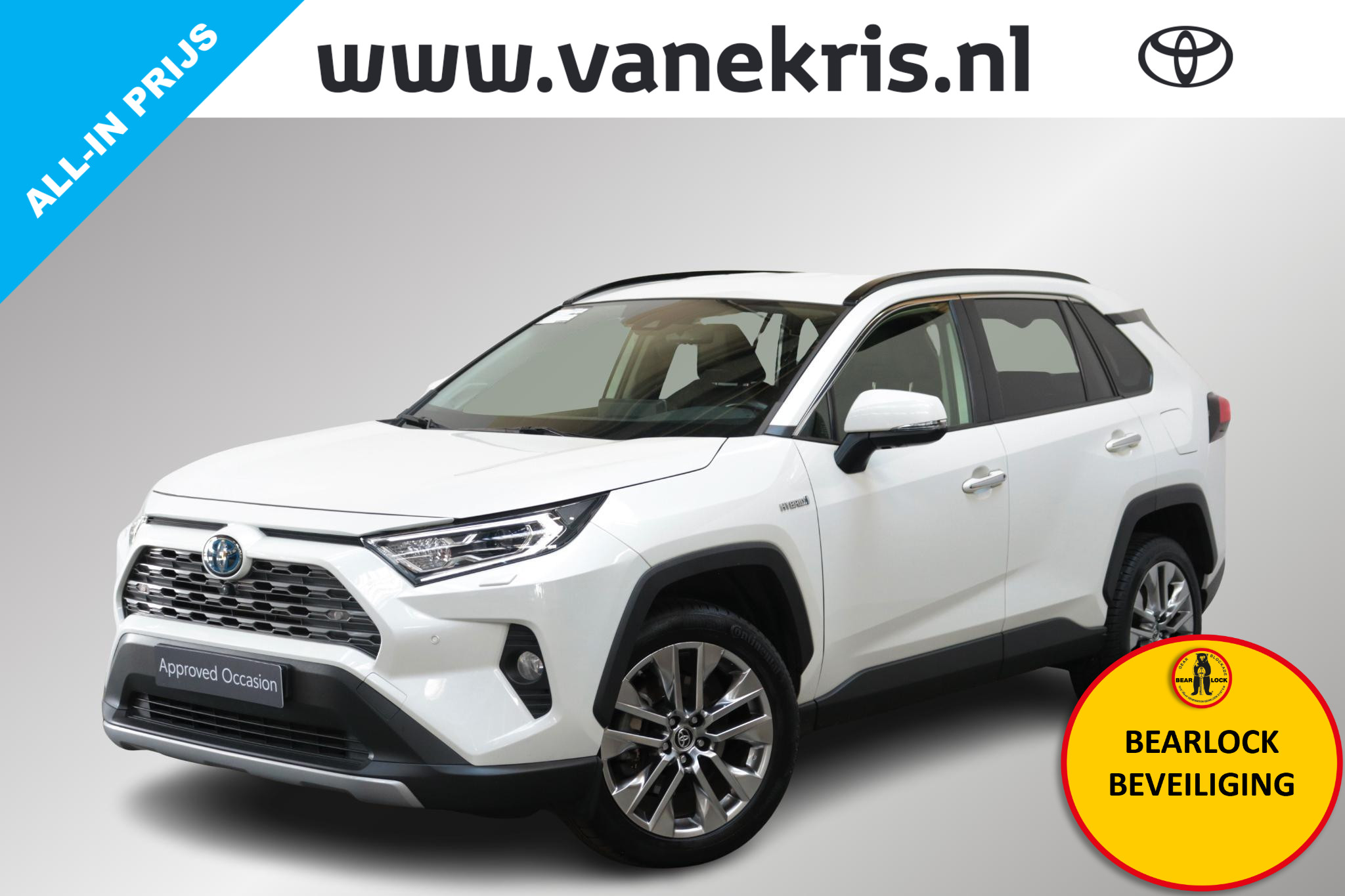 Toyota Rav4 2.5 Hybrid AWD Bi-Tone 2020 - voorkant