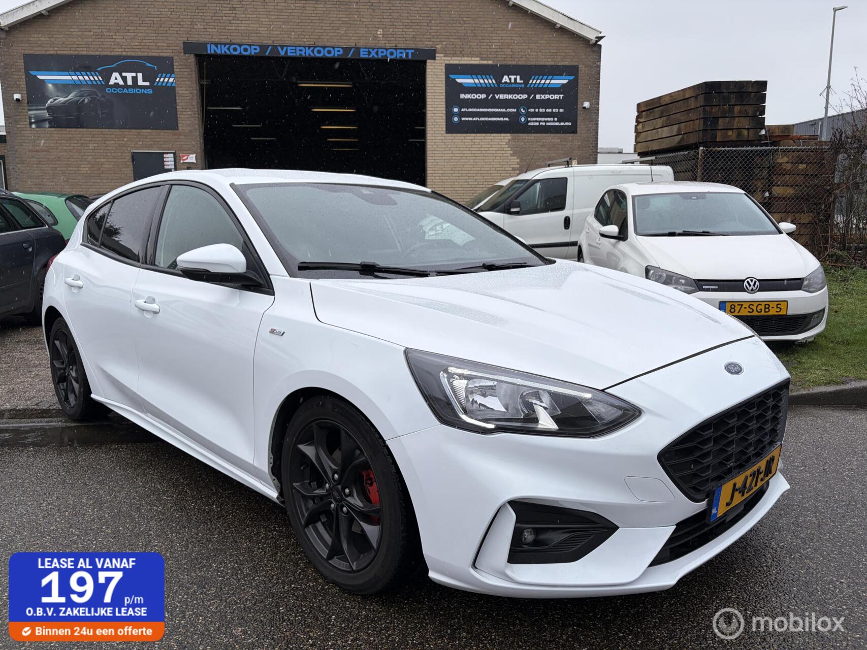 Ford Focus 1.5 EcoBoost ST Line Business 2019 - voorkant