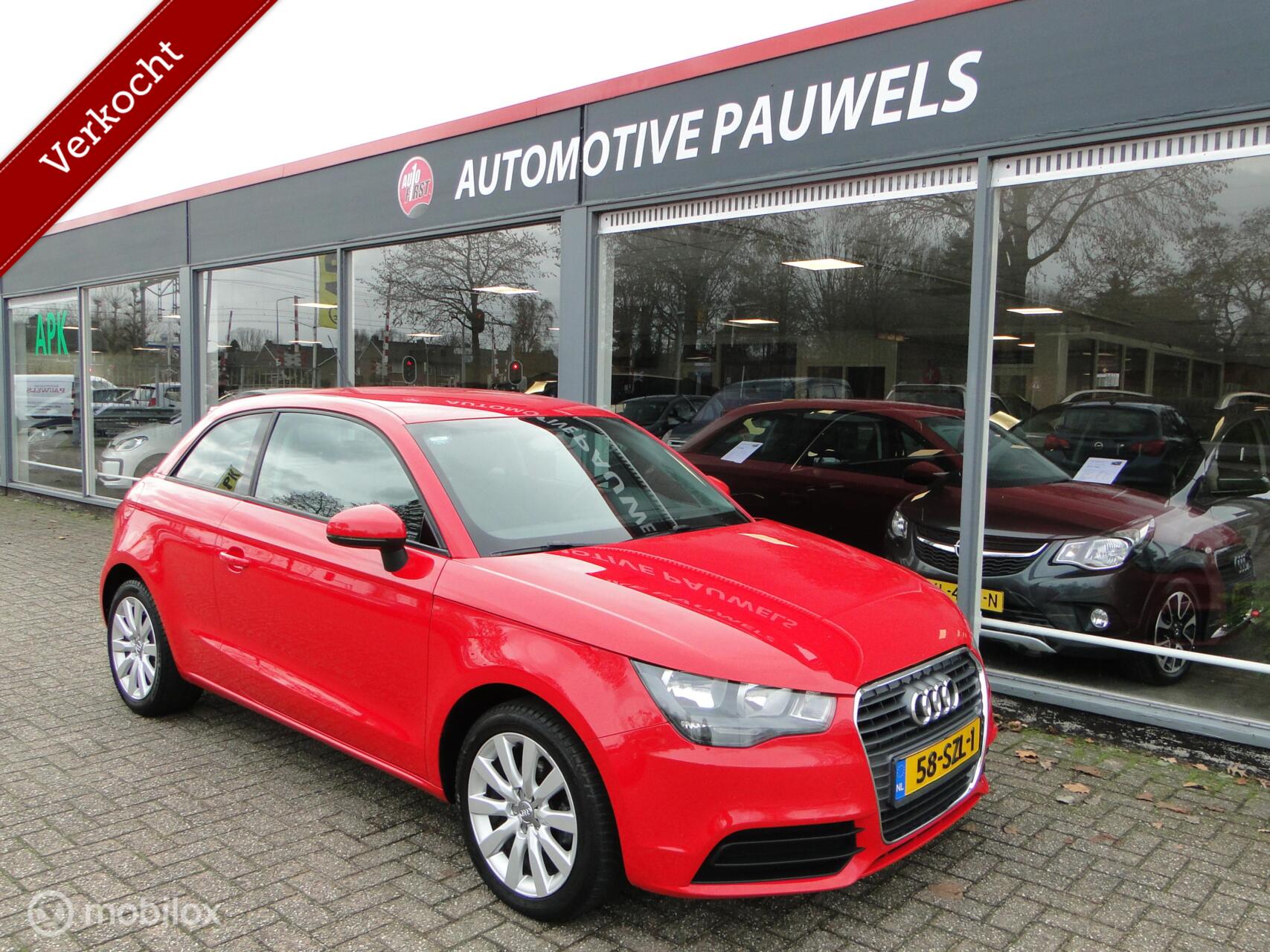 Audi A1 1.2 Connect, benzine, schakel, 288.314 km 2012 - voorkant