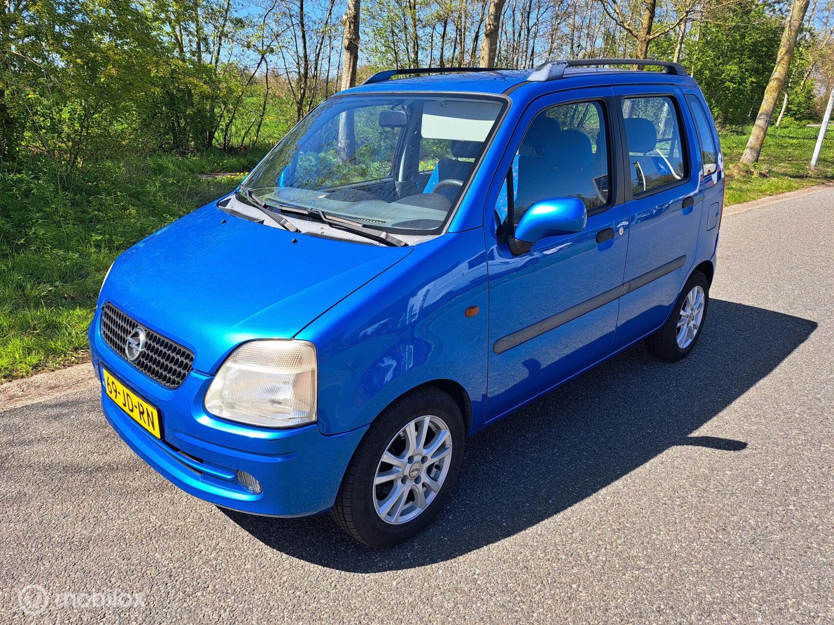 Opel Agila 1.2-16V Elegance # Met Nw-APK! 2002 - voorkant