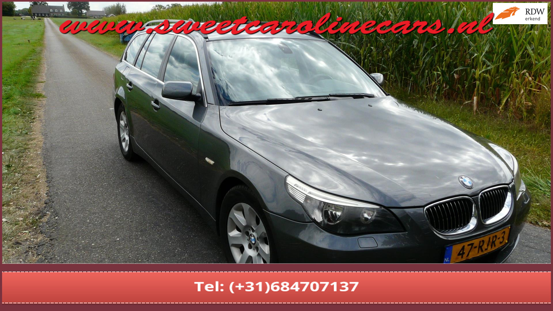 BMW 5er Reihe 525d Executive,Lmv's,Grootbeeld Navi,Cruise...,VOL!..EXPORT!! 2006 - voorkant