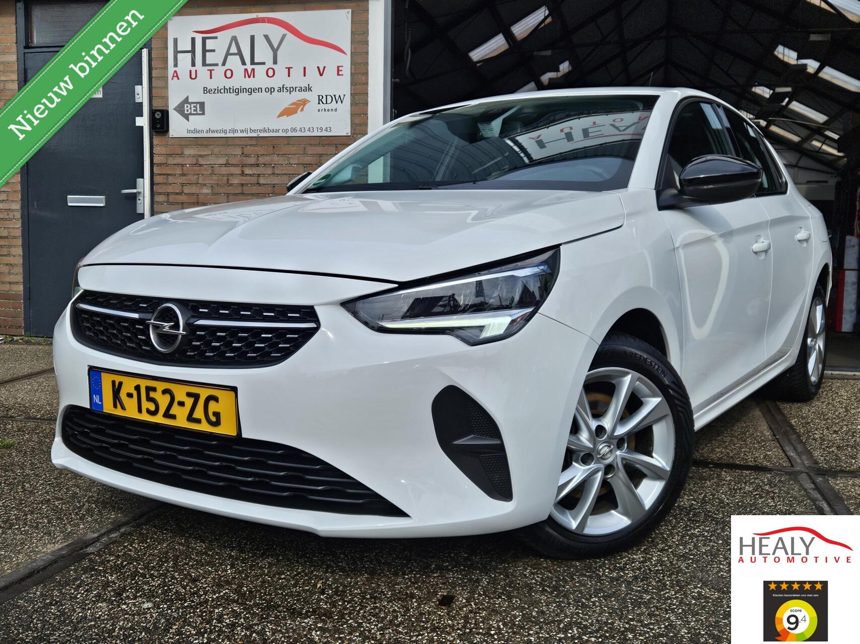 Opel Corsa 1.2 Elegance|101dkm|Cruise|carplay|airco 2021 - voorkant