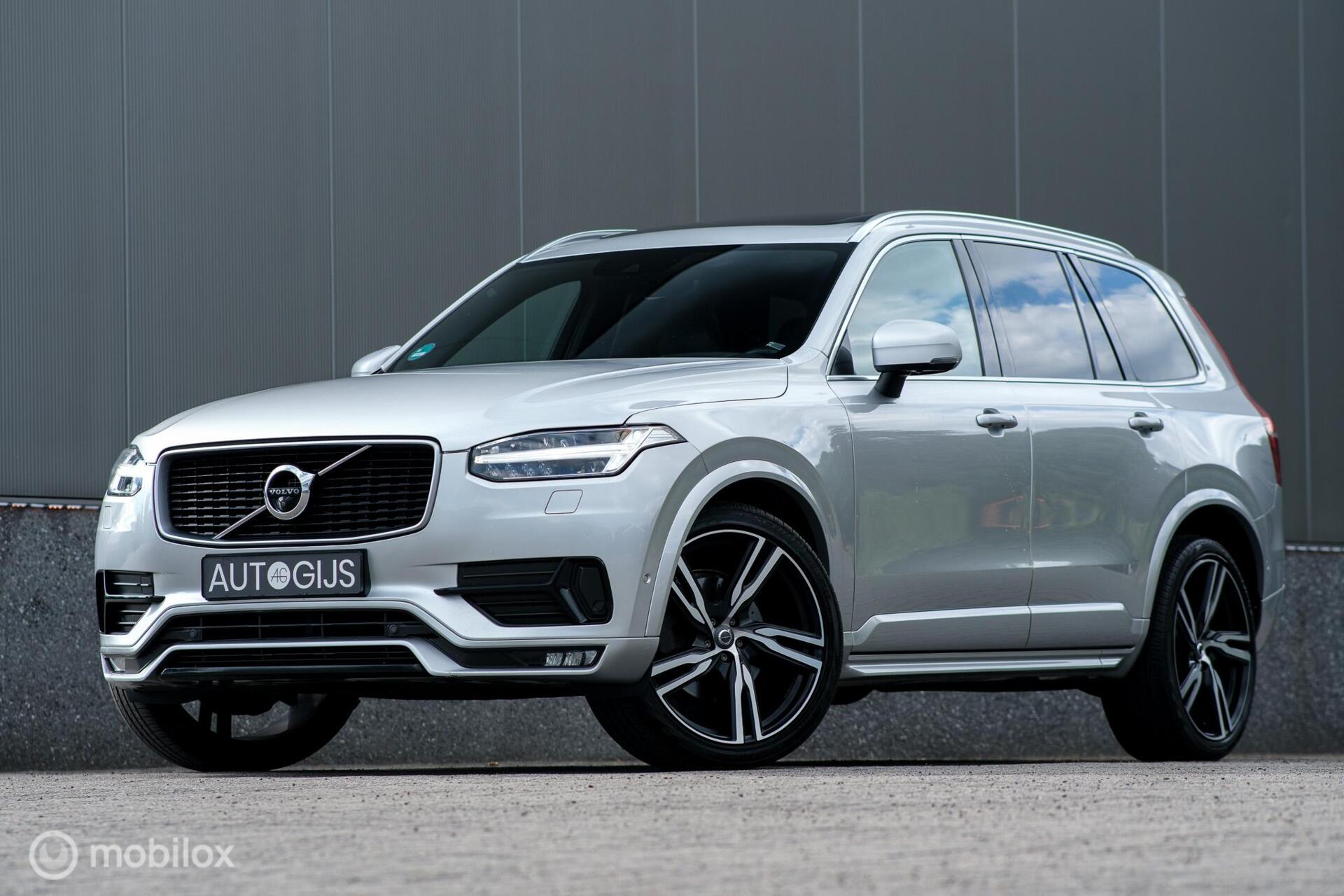 Volvo Xc90 2.0 D5 AWD R-Design | Luchtvering | Polestar engineered | Panoramadak | Trekhaak | 360 camera | Sportstoelen | Memory | Zeer mooie auto | 2016 - voorkant
