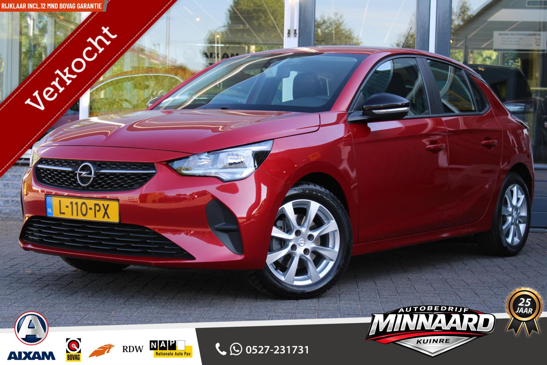 Opel Corsa 1.2 Edition 2021 - voorkant