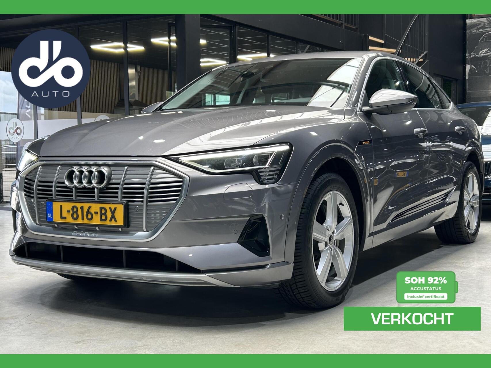 Audi E-tron Sportback 55 55 quattro edition 95 kWh SOH 93% 2021 - voorkant