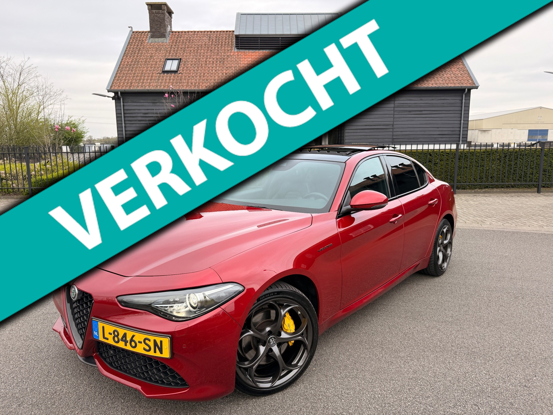 Alfa Romeo Giulia 2.0 T Veloce AWD 2021 - voorkant