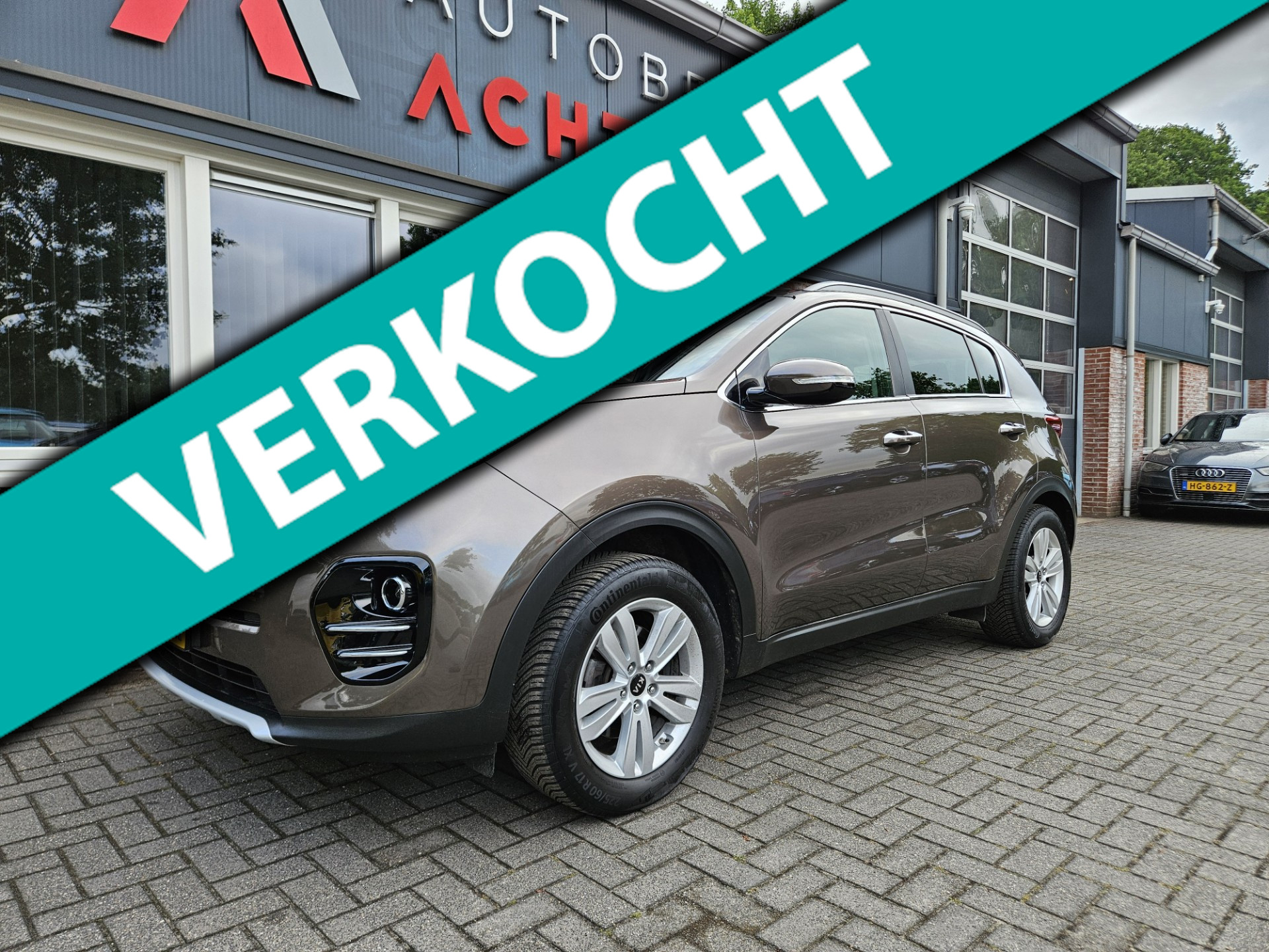 Kia Sportage 1.6 GDI Style Edition Trekhaak! Leer! Camera! NAP! Mooie/Nette Auto! Navigatie! 2018 - voorkant