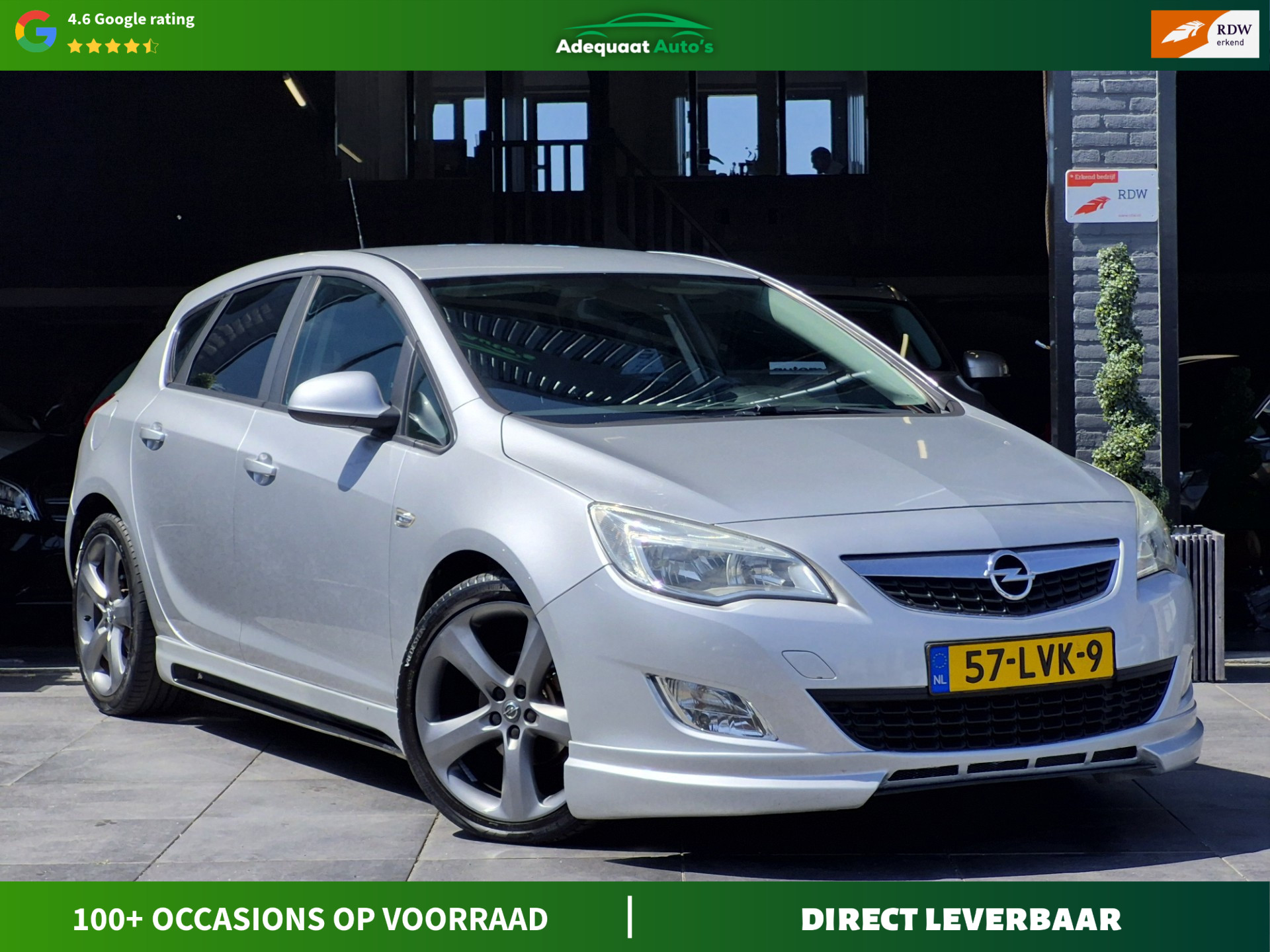 Opel Astra 1.6 Edition|1e eig|NAP|Cruise|Airco|El.Ramen|APK 2010 - voorkant