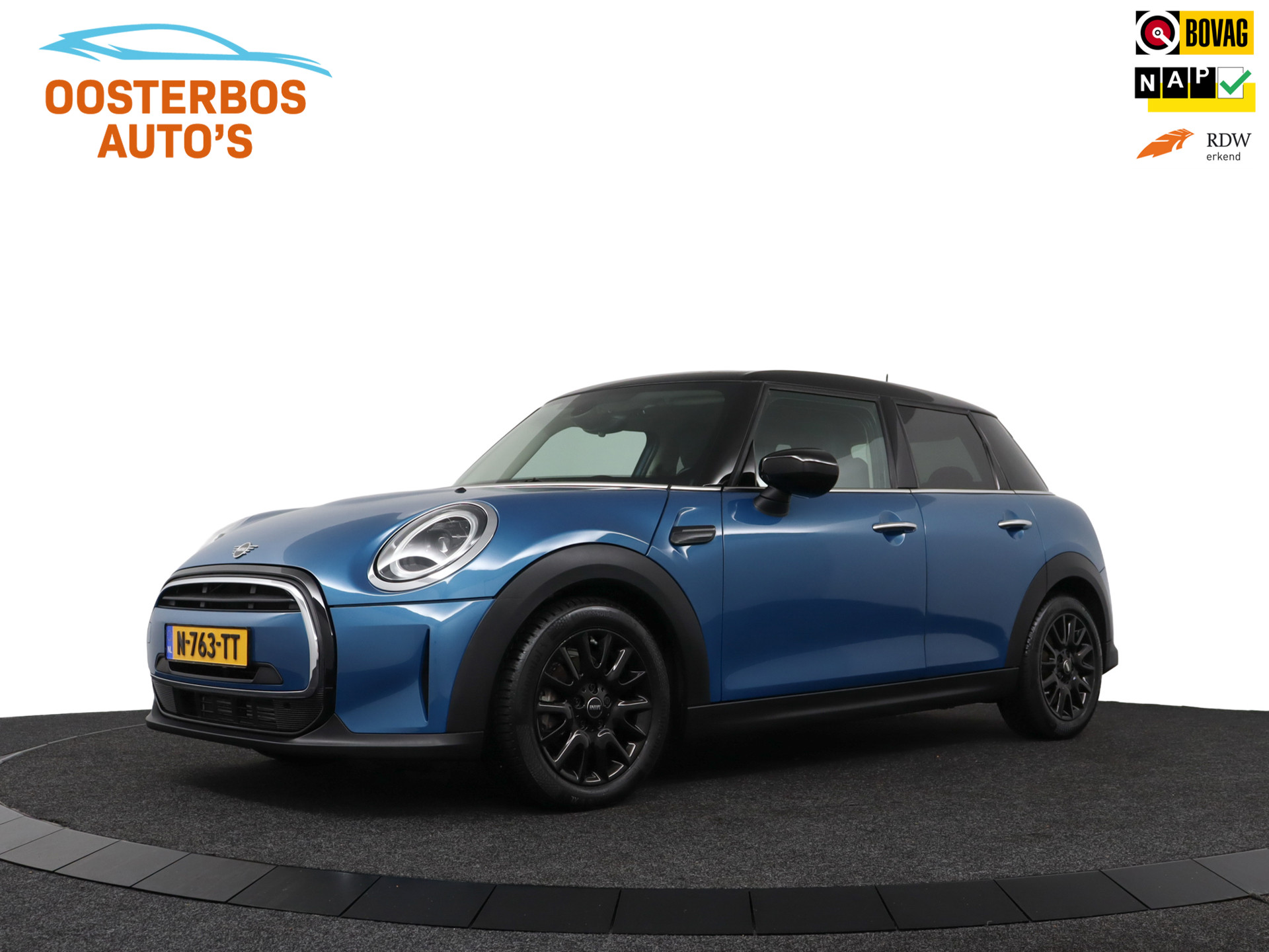 Mini Cooper 1.5 Cooper Bus.Edition 136pk ECC/NAVI/DAB/Cruise controle/Metallic 2022 - voorkant