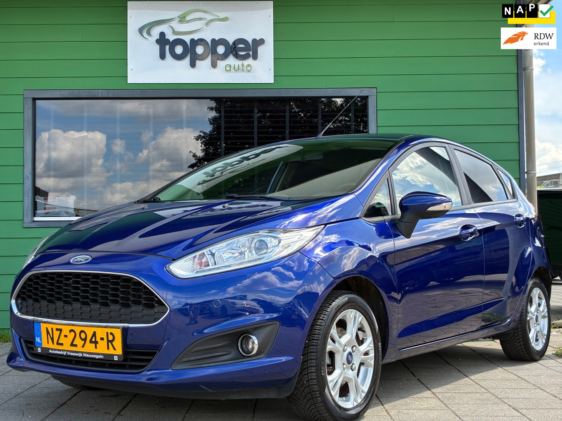 Ford Fiesta 1.0 Style Ultimate|Navigatie|Airco|CruiseControl|PDC 2017 - voorkant