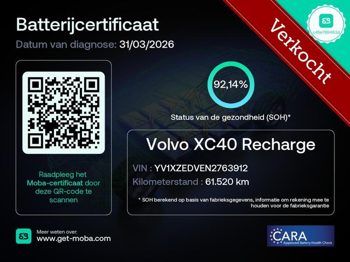 Foto van Volvo XC40