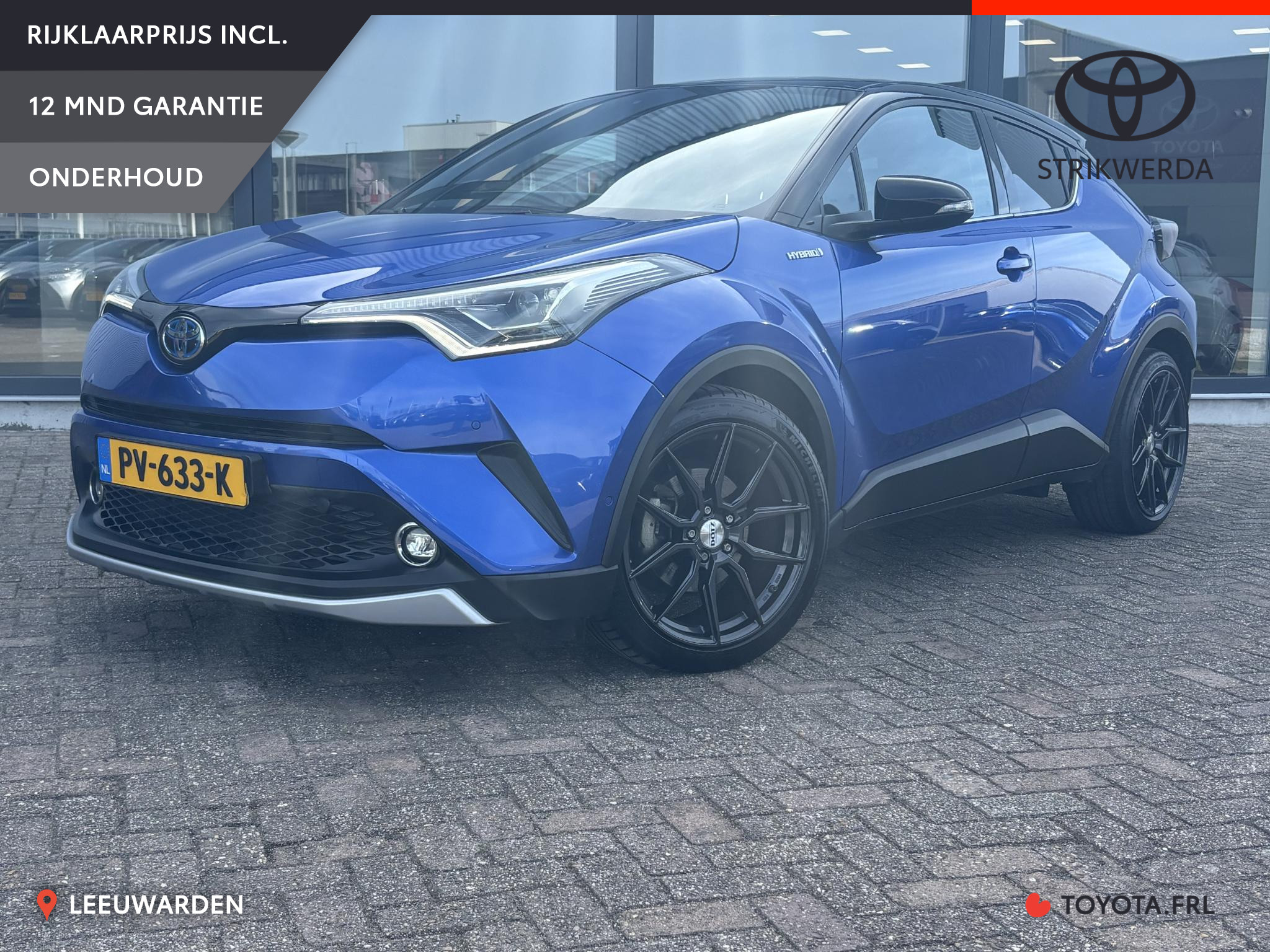 Toyota C-hr 1.8 Hybrid Bi-Tone 2017 - voorkant