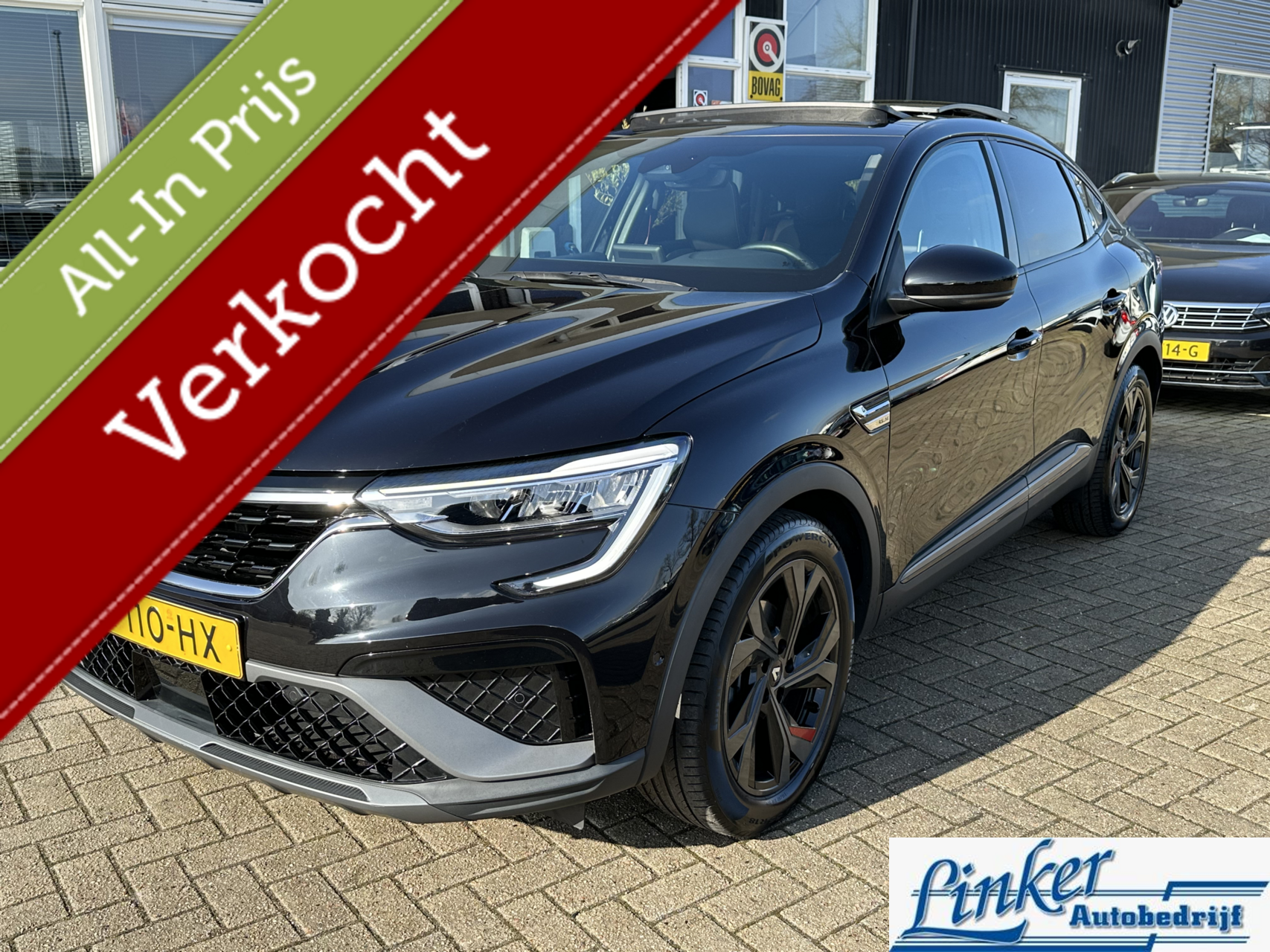 Renault Arkana E-tech 1.6 E-Tech Hybrid 145 R.S. Line - PANO TREKH NL-AUTO 2022 - voorkant