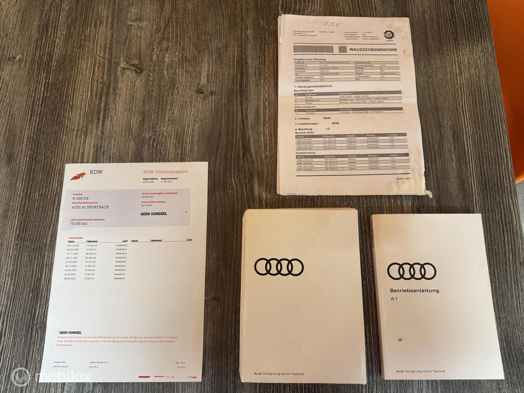 Foto van Audi A1 Sportback