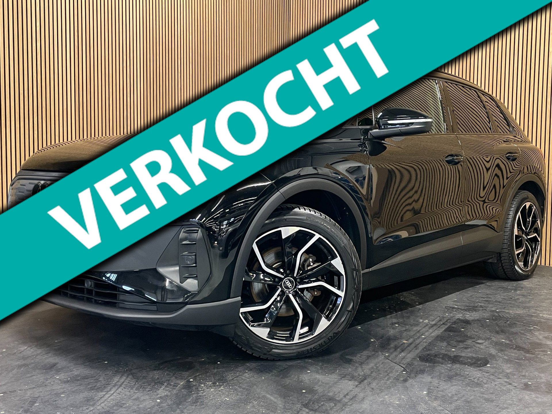 Audi Q4 35 E-tron 35|FULL BLACK EDITION|86% SOH|20'' LMV|ACC|CARPLAY|STOELVERWARMING|NAVIGATIE|NL-AUTO|NAP|1e EIGENAAR|INCLUSIEF BTW| 2022 - voorkant