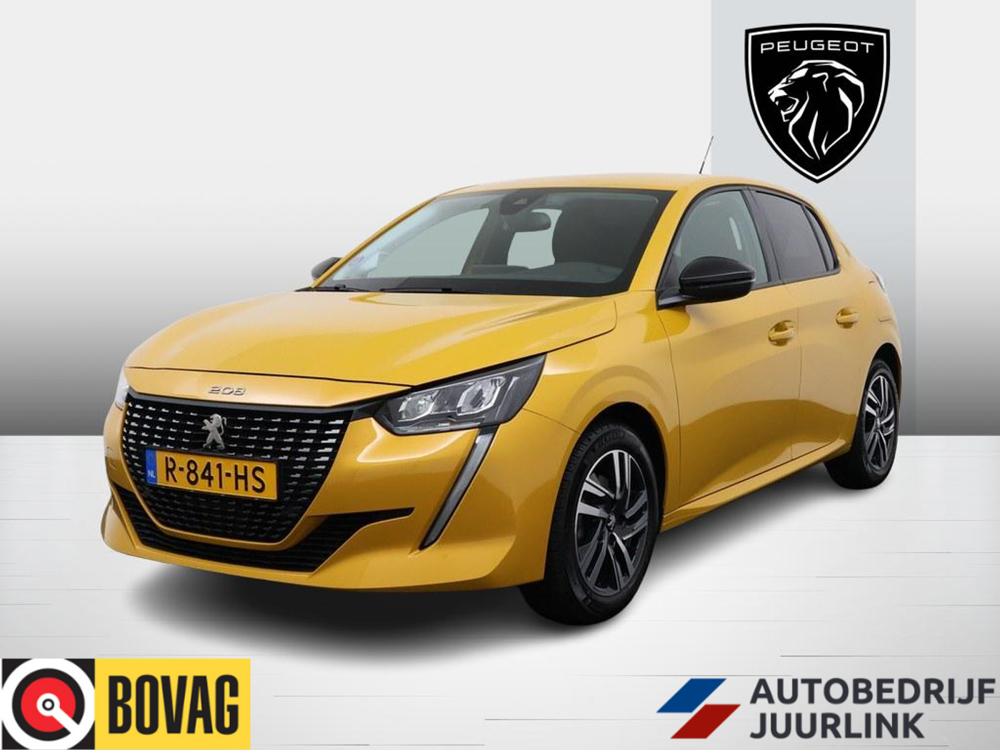 Peugeot 208 1.2T 100pk Allure Pack Camera/Nav/Ecc/CarPlay/ 2022 - voorkant