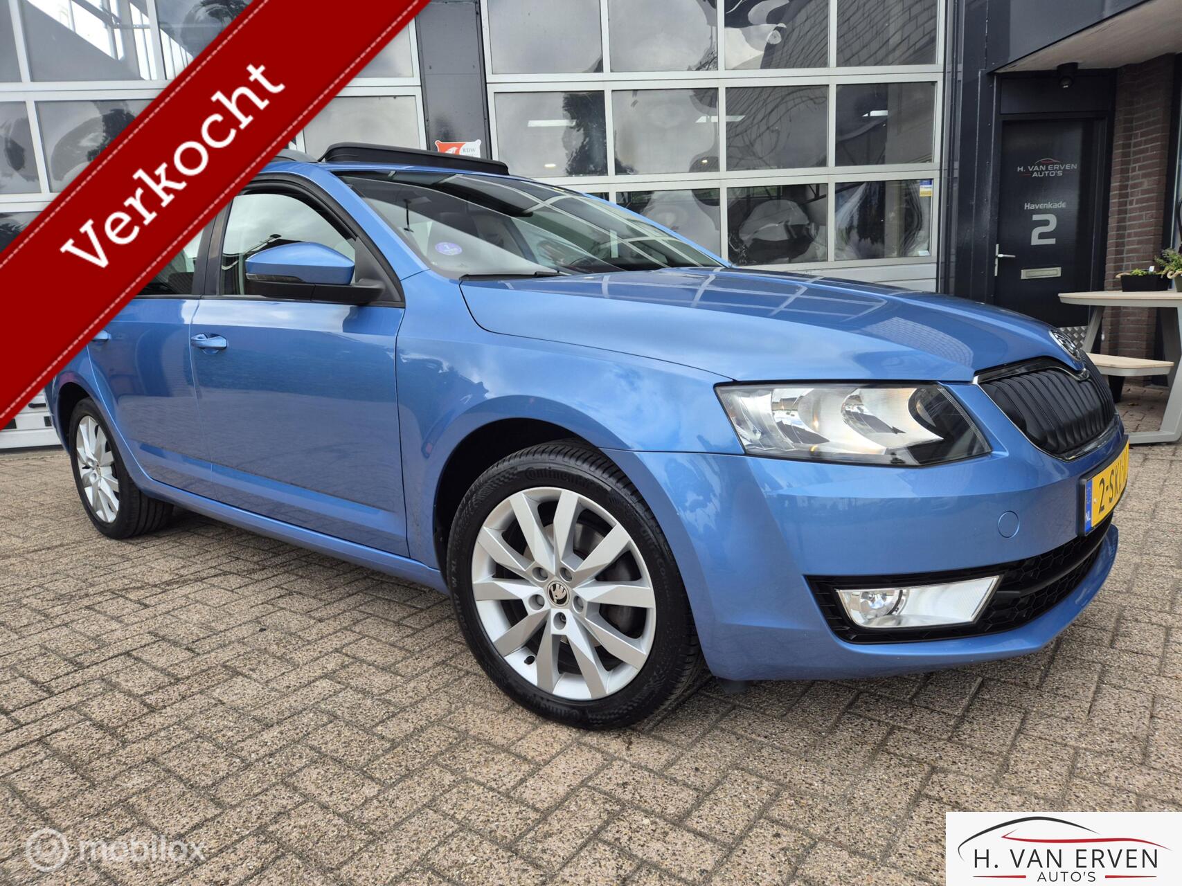 Skoda Octavia 1.4 SCHUIFKANTELDAK DEALERONDERHOUDEN 2013 - voorkant